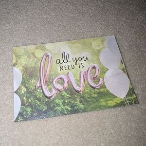 Hallmark All You Need is Love Card